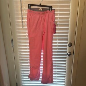 Pink Koi Scrub Pants